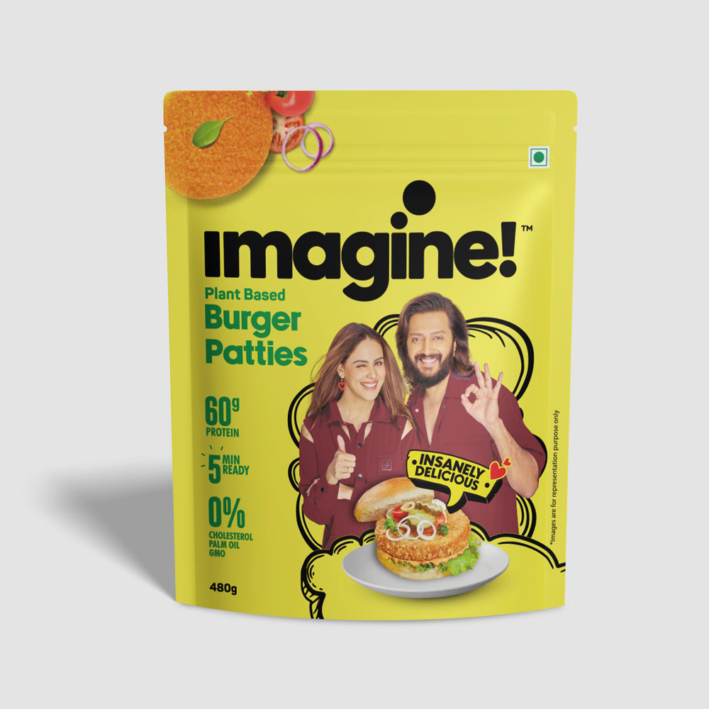 Plant Based Burger Patties (480g) image 1